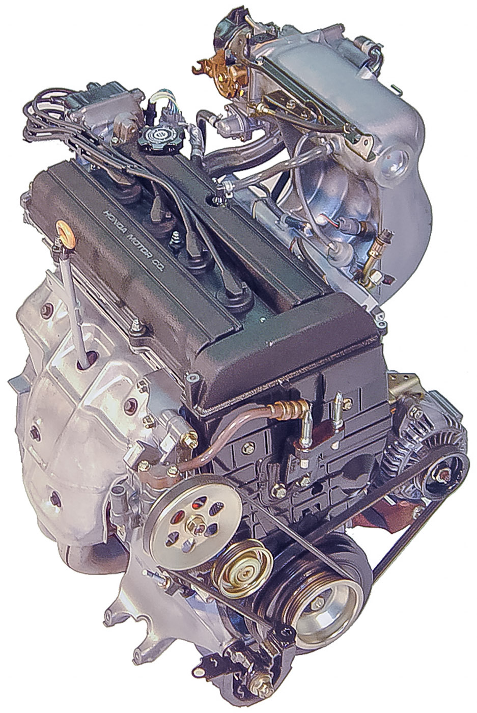 Двигатели автомобиля хонда. Мотор v20 Honda CR-V. Двигатель Honda CRV 20 B 20. Мотор Хонда ЦРВ 2 2.0. Двигатель Хонда СРВ 2.0 b20b.